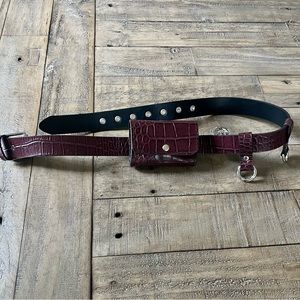 All Saints belt bag size S/M